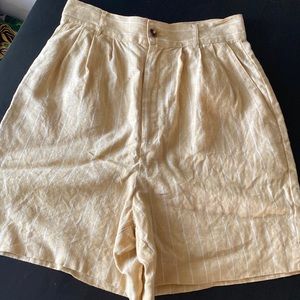 Reformation linen shorts